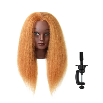 1 комплект кукольной головы для практики причесок, голова манекена, профессиональный набор для укладки волос парикмахера