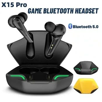 X15Pro TWS Беспроводные наушники Bluetooth 5.0, стереогарнитура, спортивные наушники, Микрофон с зарядным устройством для всех смартфонов
