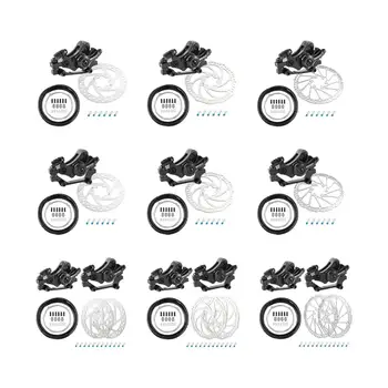 Комплект дискового тормоза велосипеда Механический дисковый тормоз с деталями ротора Компонент тормозного троса