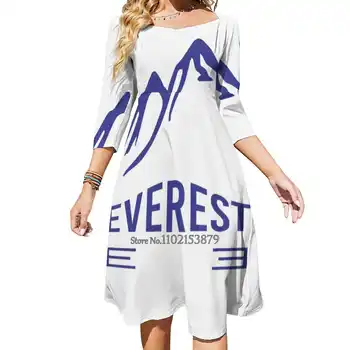Футболка Everest Со Шнуровкой Сзади, Платье с открытой спиной, Платье С Квадратным вырезом, Новое Элегантное Женское Облегающее платье с талией Everest Blue Geek Greek